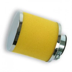 Filtro 80x80mm espuma 28/35 recto  Amarillo