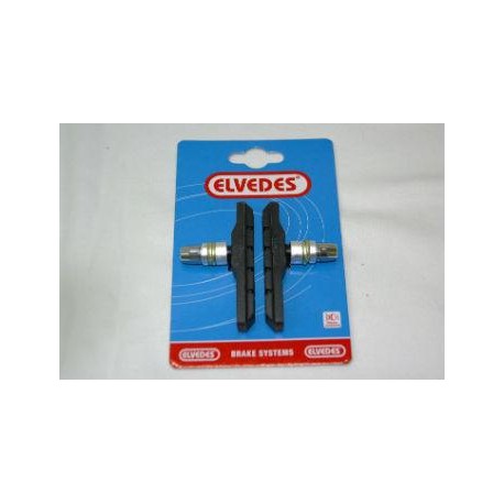 Zapata bicicleta freno V-Brake con tornillo, Juego 2 unidades