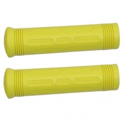 Puño goma  BTT 130 mm color amarillo,  juego