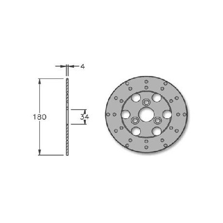 Disco freno Delantero Suzuki Adress R/Katana/Zillion