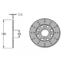 Disco freno Delantero Yamaha BWS 50