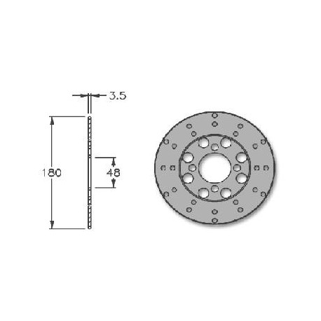 Disco freno Delantero Yamaha BWS 50