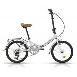 Bicicleta Megamo aluminio 20" plegable modelo Zambra Folding 6v.
