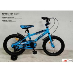 Bicicleta UMIT infantil 16" color azul