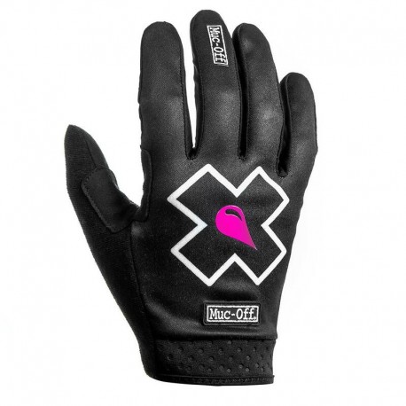 Guantes bicicleta largos MUG-OFF negros Talla S