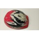 Casco UMIT niño color rojo con protecciones