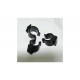 Muelle/soporte plastico protector rueda
