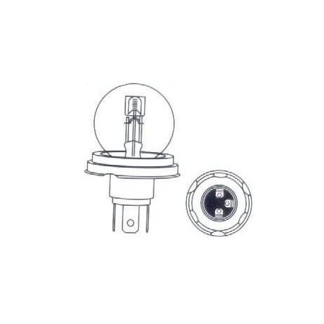 Lampara R2 Foco Europeo 12v.45/40w.
