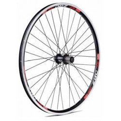 Rueda trasera medida 26" llanta aluminio negra para  7v cassete