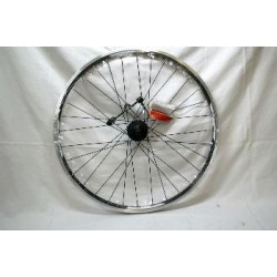 Rueda delantera medida 26" freno de disco 6 tornillos