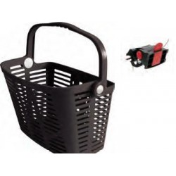 Cesta bicicleta manillar plastico clip-on