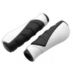 Par puños Ergonomic Comfort Gel D3 Blanco/Negro