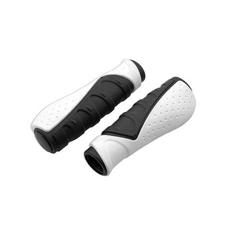 Par puños Ergonomic Comfort Gel D3 Blanco/Negro