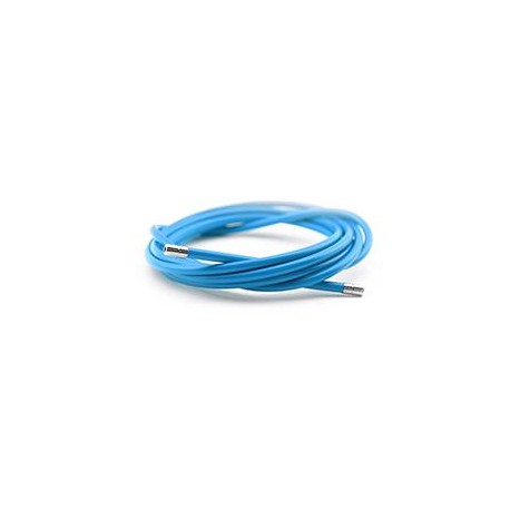 Funda de cable acero laminado color azul