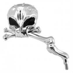 Espejo  Exposicion Custom Calavera lado derecho